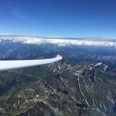 Verortung via Georeferenzierung der Kamera: Aufgenommen in der Nähe von 39030 Vintl, Bozen, Italien in 4600 Meter